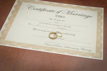 Image of Marriage License