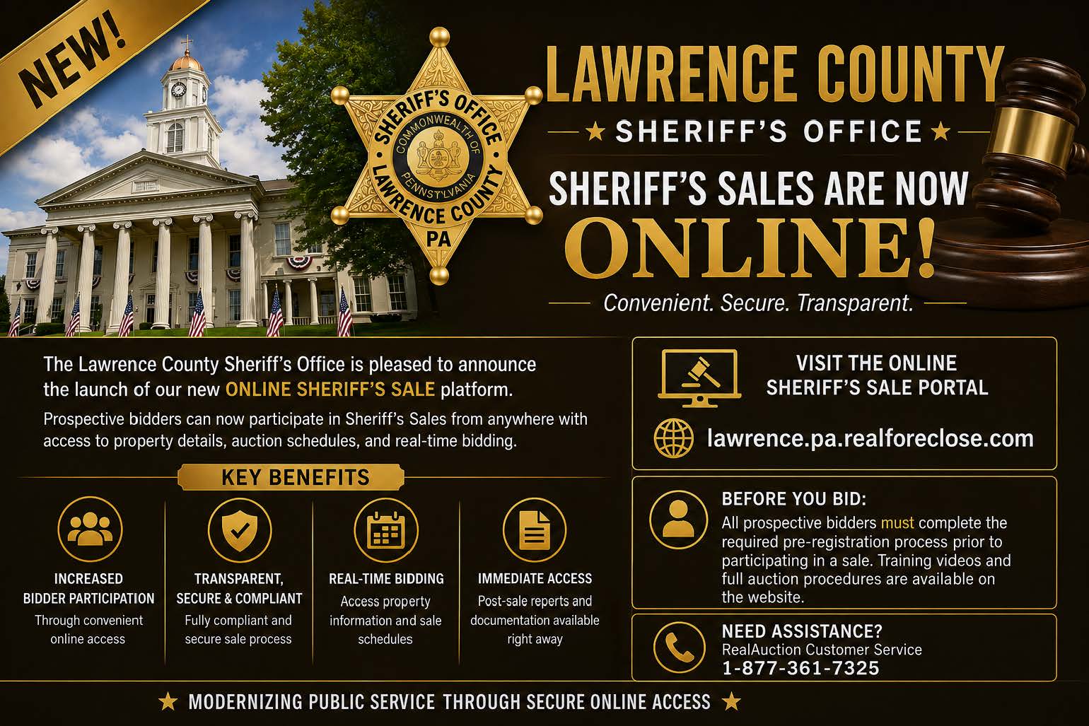 Online Sheriff's Sale Link